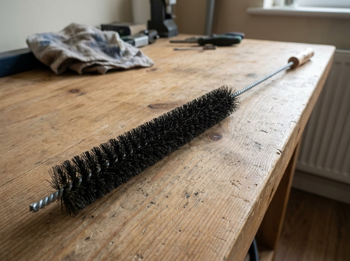 Long-Reach Coil Cleaning Brush 27in