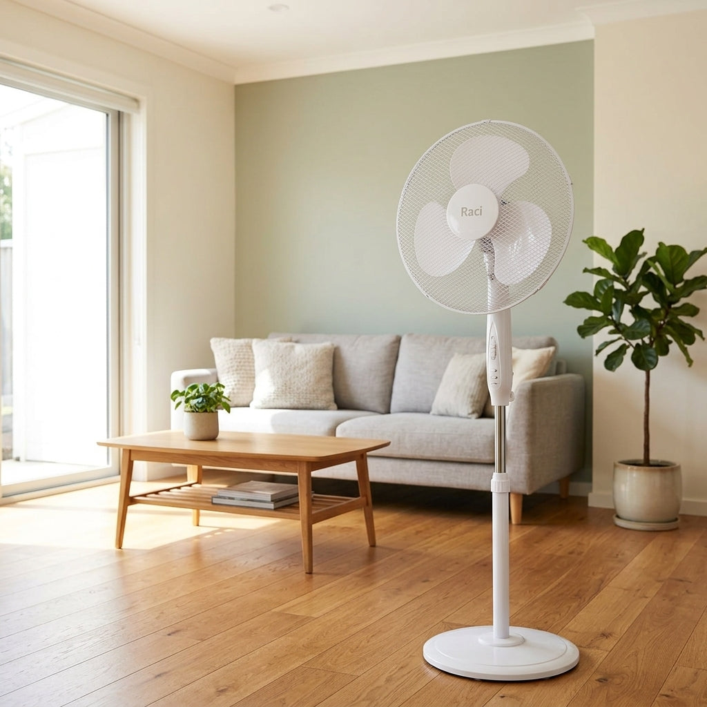 16in Pedestal Fan with Remote
